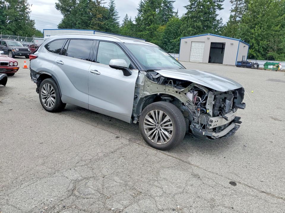2023 Toyota Highlander VIN 5TDKDRBH0PS014637 COPART salvage auction — FRONT END, Wa - Bill Of Sale, sold $60 on 2026-07-20 (photo 4)