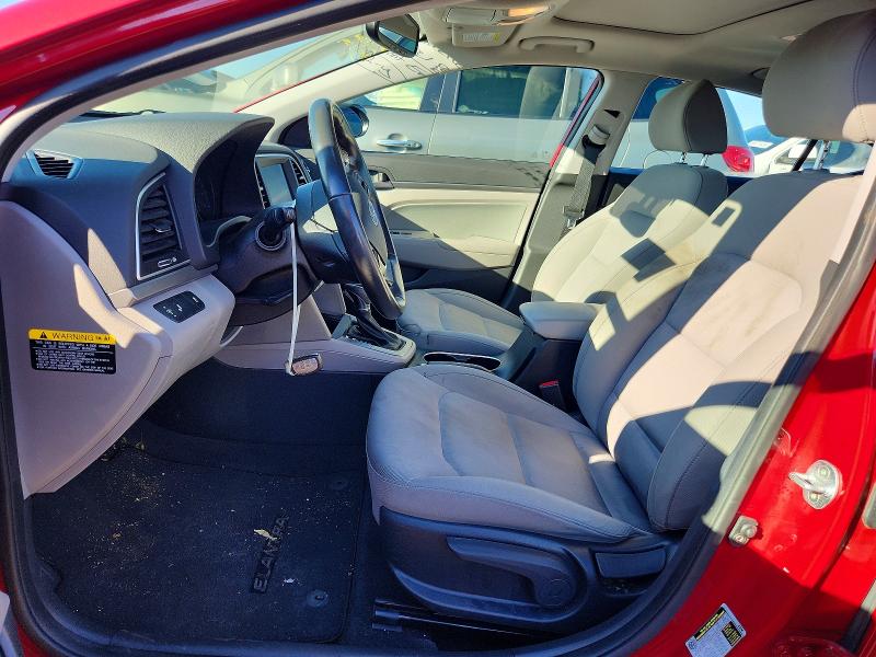 2018 Hyundai Elantra VIN KMHD84LF0JU698181 COPART salvage auction — FRONT END, Il - Salvage Certificate, sold $250 on 2026-07-28 (photo 7)