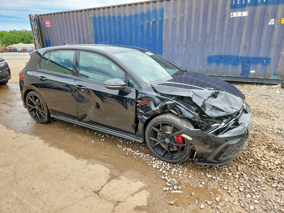 2024 Volkswagen Gti VIN WVWHA7CD7RW126146 COPART salvage auction — FRONT END, Wi - Junked Vehicle Bill Of Sale, sold $7,000 on 2026-07-13 (photo 4)