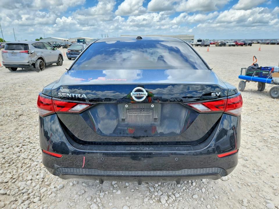 2020 Nissan Sentra VIN 3N1AB8CV8LY274807 COPART salvage auction — FRONT END, Tx - Salvage Vehicle Title, sold $2,900 on 2026-07-09 (photo 6)