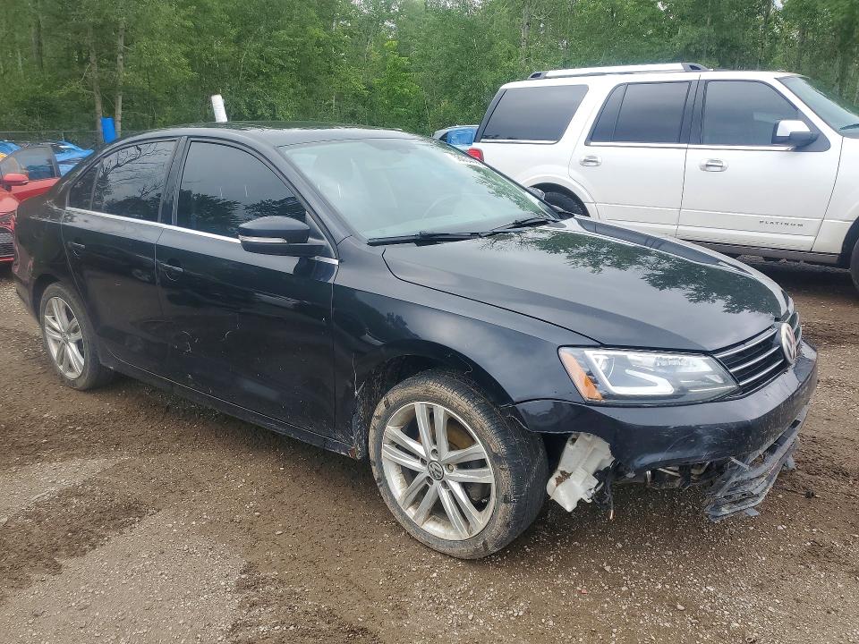 2016 Volkswagen Jetta VIN 3VWL07AJ5GM205105 COPART salvage auction — FRONT END, ON - PERMIT SALVAGE, sold $250 on 2026-07-28 (photo 4)
