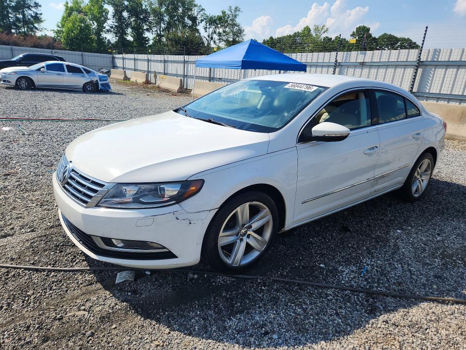 2014 Volkswagen Passat cc VIN WVWBP7AN3EE518931 COPART salvage auction — SIDE, Nc - Salvage Certificate Of Title, sold $350 on 2026-08-05 (photo 1)