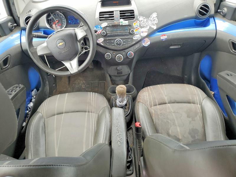 2015 Chevrolet Spark VIN KL8CA6S96FC719407 COPART salvage auction — REAR END, AR - CERT OF TITLE-SALVAGE, sold $550 on 2026-07-27 (photo 8)