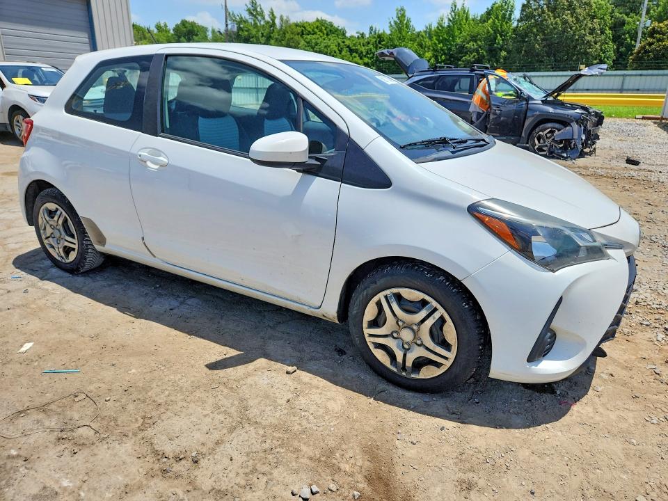 2018 Toyota Yaris VIN VNKJTUD37JA090838 COPART salvage auction — WATER/FLOOD, TN - SALVAGE CERT-WATER DAMAGE, sold $2,050 on 2026-07-30 (photo 4)