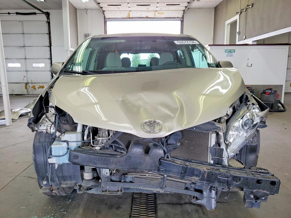 2015 Toyota Sienna VIN 5TDKK3DC8FS627771 COPART salvage auction — FRONT END, Wa - Bill Of Sale, sold $6,600 on 2026-07-31 (photo 5)
