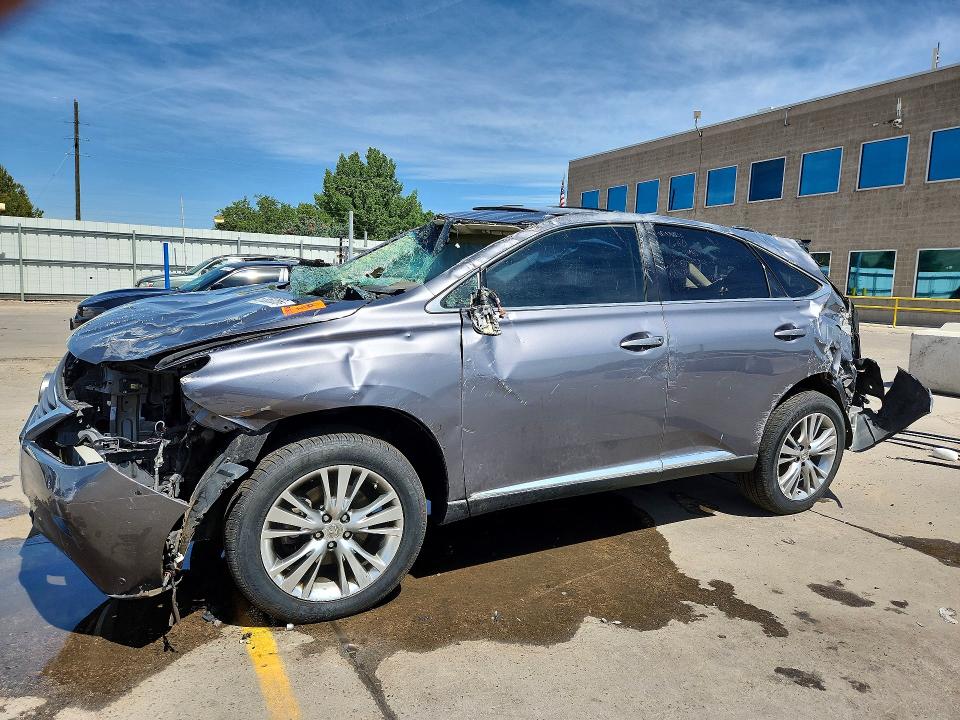 2013 Lexus VIN 2T2BK1BAXDC173871 COPART salvage auction — ROLLOVER, CO - PUBLIC - SALVAGE TITLE, sold $1,100 on 2026-07-22 (photo 1)