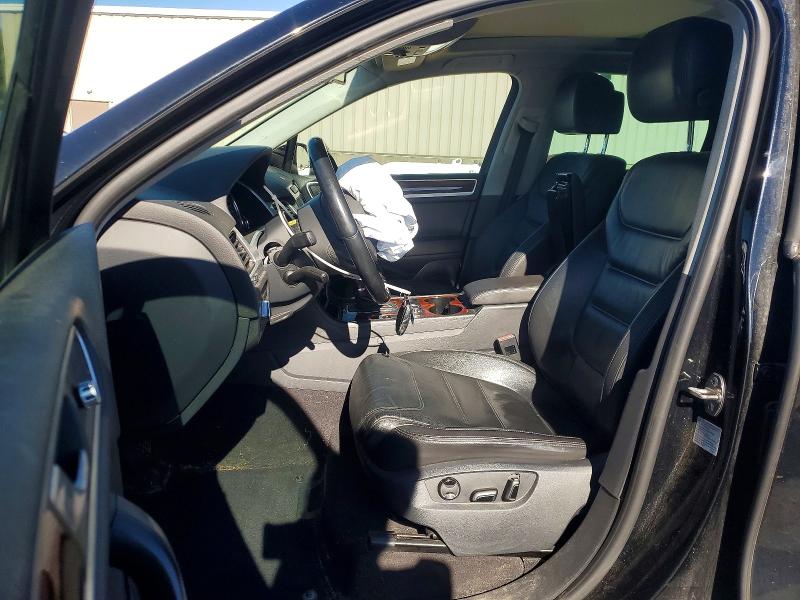 2013 Volkswagen Touareg VIN WVGEP9BP7DD007568 COPART salvage auction — FRONT END, Ct - Cert Of Title-Salvage, sold $425 on 2026-07-07 (photo 7)