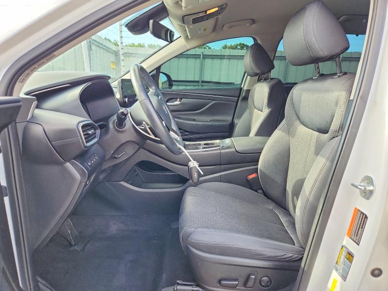2022 Hyundai Santa fe VIN 5NMS64AJ7NH387806 COPART salvage auction — HAIL, Mo - Salvage Certificate Of Title, sold $7,600 on 2026-07-29 (photo 7)