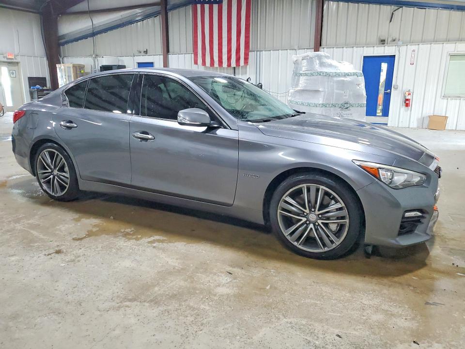 2014 Infiniti Q50 VIN JN1AV7AR3EM702019 COPART salvage auction — SIDE, PA - CERTIFICATE OF SALVAGE, sold $2,000 on 2026-07-22 (photo 4)