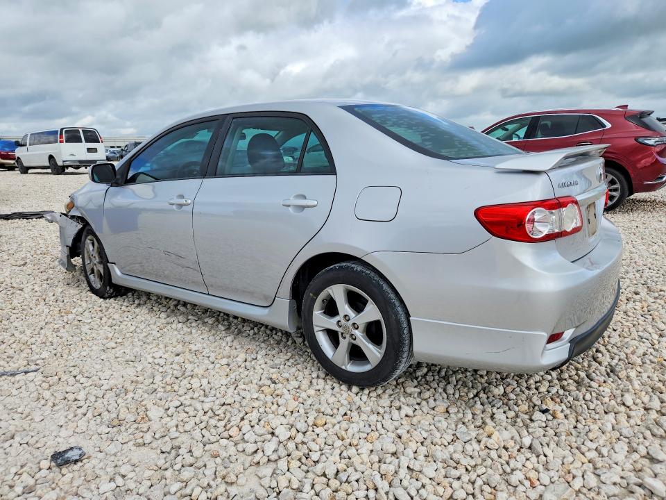 2011 Toyota Corolla VIN 2T1BU4EE1BC640316 COPART salvage auction — FRONT END, Tx - Salvage Vehicle Title, sold $1,700 on 2026-07-02 (photo 2)
