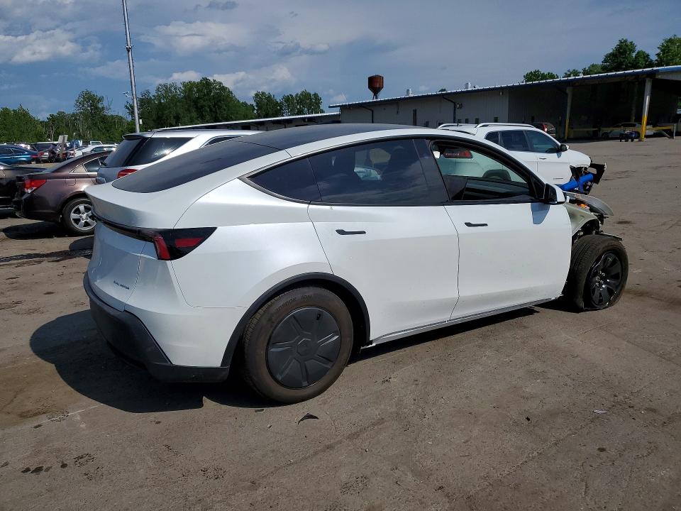 2026 Tesla Model y VIN 7SAYGDEE3TA649789 COPART salvage auction — FRONT END, Ny - Mv-907A Salvage Certificate, sold $22,800 on 2026-07-07 (photo 3)