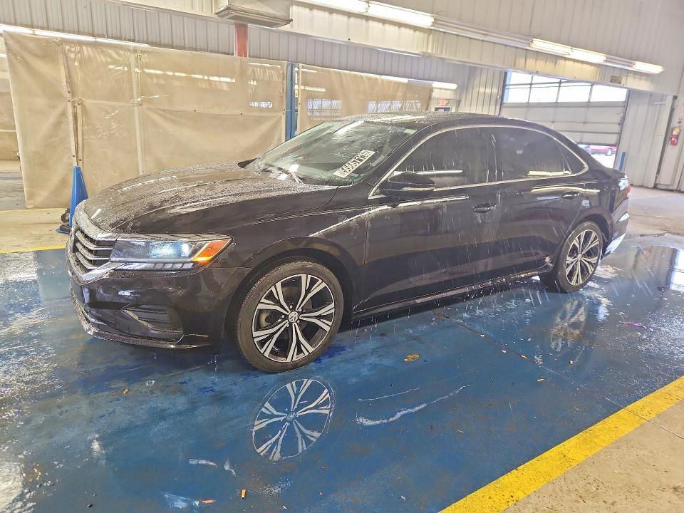 2021 Volkswagen Passat VIN 1VWSA7A3XMC008891 COPART salvage auction — REAR END, IN - CERTIFICATE OF TITLE, sold $3,200 on 2026-07-09 (photo 1)