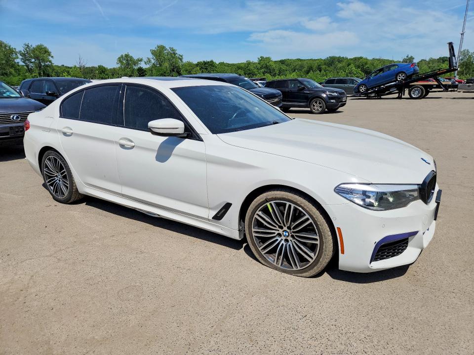2020 BMW 5er VIN WBAJS3C08LCE05666 COPART salvage auction — REAR END, Ny - Mv-907A Salvage Certificate, sold $18,000 on 2026-08-04 (photo 4)