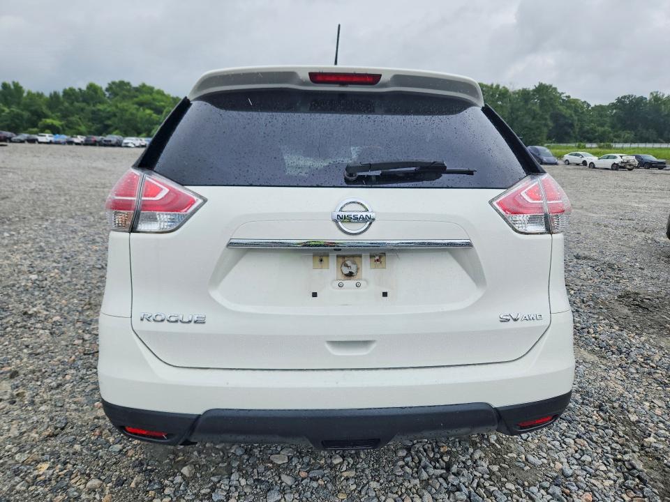 2016 Nissan Rogue VIN JN8AT2MV1GW145881 COPART salvage auction — FRONT END, Ga - Cert Of Title-Salvage, sold $200 on 2026-07-30 (photo 6)