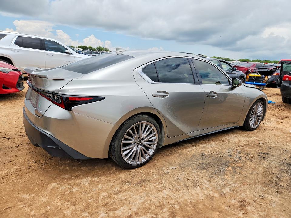 2022 Lexus Is VIN JTHDA1D27N5119866 COPART salvage auction — FRONT END, Salvage Title, sold $10 on 2026-07-30 (photo 3)
