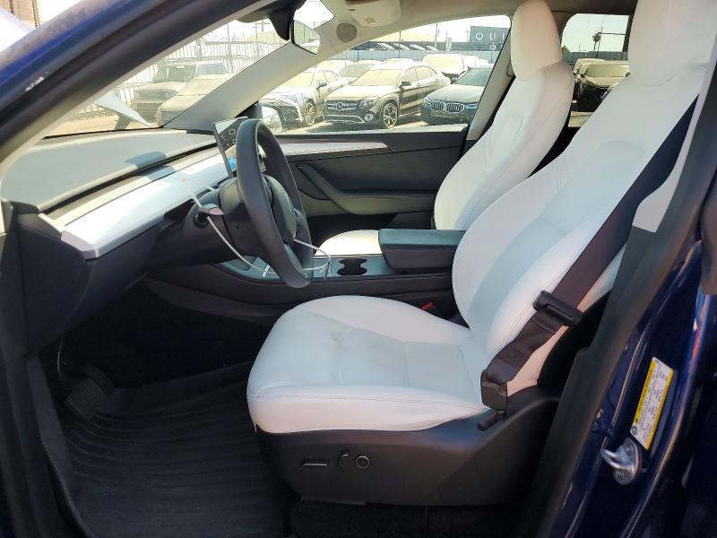 2024 Tesla Model y VIN 7SAYGAEE7RF184296 COPART salvage auction — REAR END, CA - SALVAGE CERTIFICATE, sold $13,500 on 2026-07-20 (photo 7)