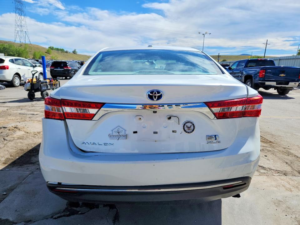 2014 Toyota Avalon VIN 4T1BD1EB3EU020672 COPART salvage auction — FRONT END, IL - SALVAGE CERTIFICATE, sold $1,550 on 2026-08-26 (photo 6)