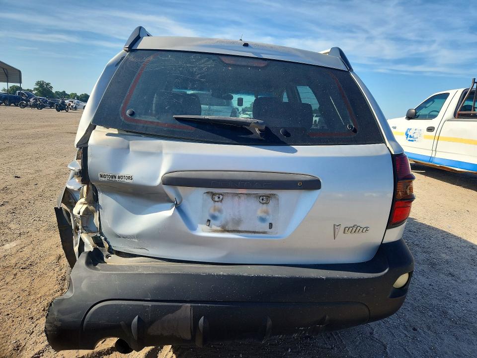 2006 Pontiac Vibe VIN 5Y2SL658X6Z445898 COPART salvage auction — REAR END, AL - CERT OF TITLE-SALVAGE TITLE, sold $225 on 2026-07-09 (photo 6)