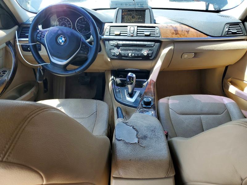 2014 BMW 3er VIN WBA3A5G56ENP27983 COPART salvage auction — FRONT END, FL - CERT OF TITLE SLVG REBUILDABLE, sold $1,100 on 2026-07-17 (photo 8)