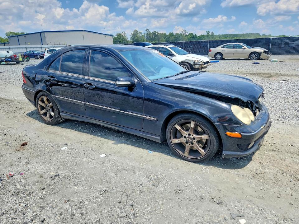 2007 Mercedes-benz C-klasse VIN WDBRF52H77F928450 COPART salvage auction — FRONT END, Sc - Cert Of Title-Salvage, sold $375 on 2026-08-10 (photo 4)