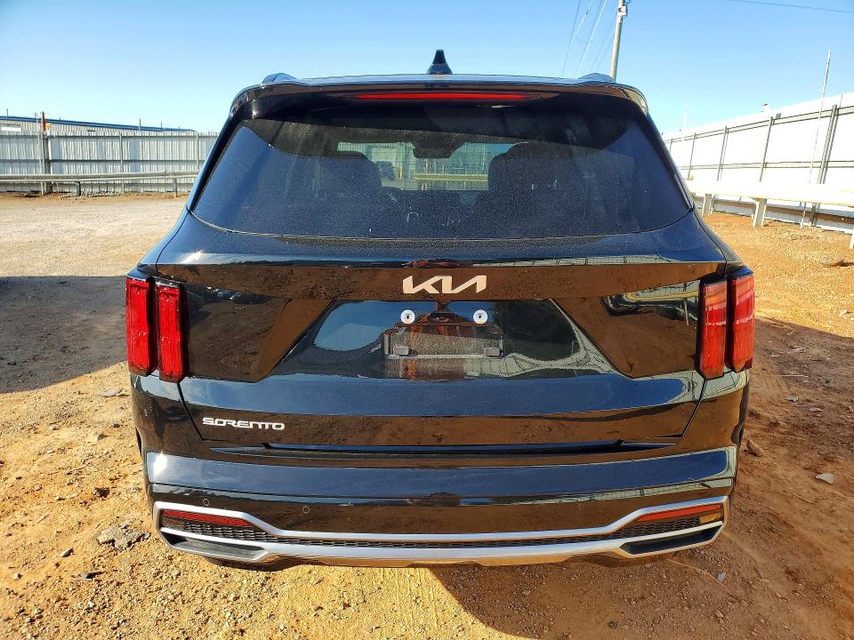 2023 Kia Sorento VIN 5XYRK4LF1PG231681 COPART salvage auction — FRONT END, Va - Cert Of Title - Salvage, sold $10,700 on 2026-07-31 (photo 6)