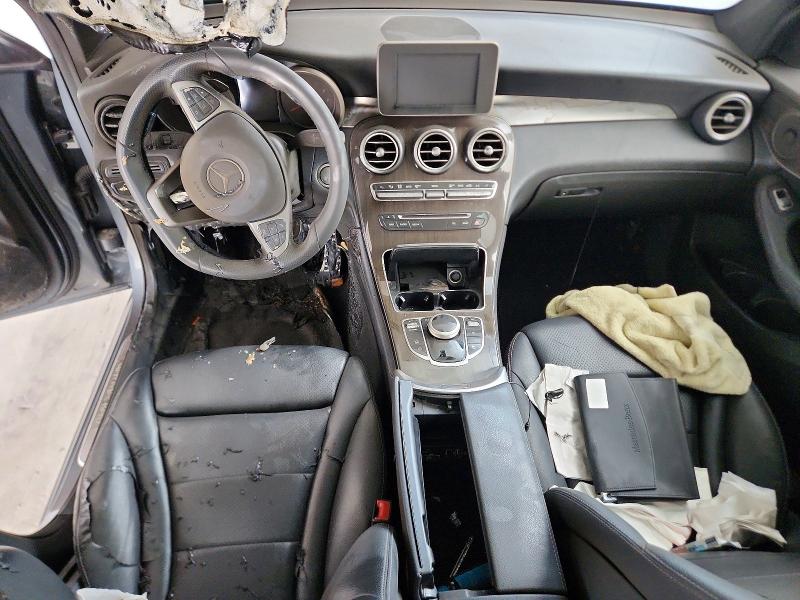 2019 Mercedes-benz Glc class VIN WDC0G4JB0KV170488 COPART salvage auction — INTERIOR BURN, Fl - Cert Of Title Slvg Rebuildable, sold $1,300 on 2026-07-22 (photo 8)