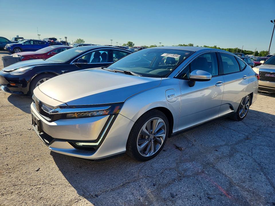 2018 Honda Clarity VIN JHMZC5F38JC003109 COPART salvage auction — BURN, IN - CERT OF TITLE-SALVAGE TITLE, sold $5,400 on 2026-07-31 (photo 1)