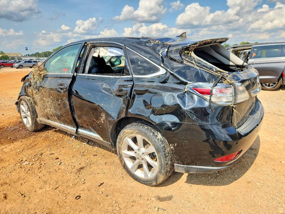 2012 Lexus Rx VIN 2T2ZK1BA3CC079859 COPART salvage auction — REAR END, Tn - Salvage Certificate, sold $1,550 on 2026-07-22 (photo 2)