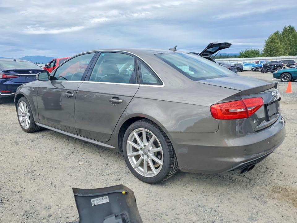 2014 Audi A4 VIN WAUFFAFL5EN024236 COPART salvage auction — FRONT END, Wa - Bill Of Sale, sold $2,450 on 2026-07-06 (photo 2)