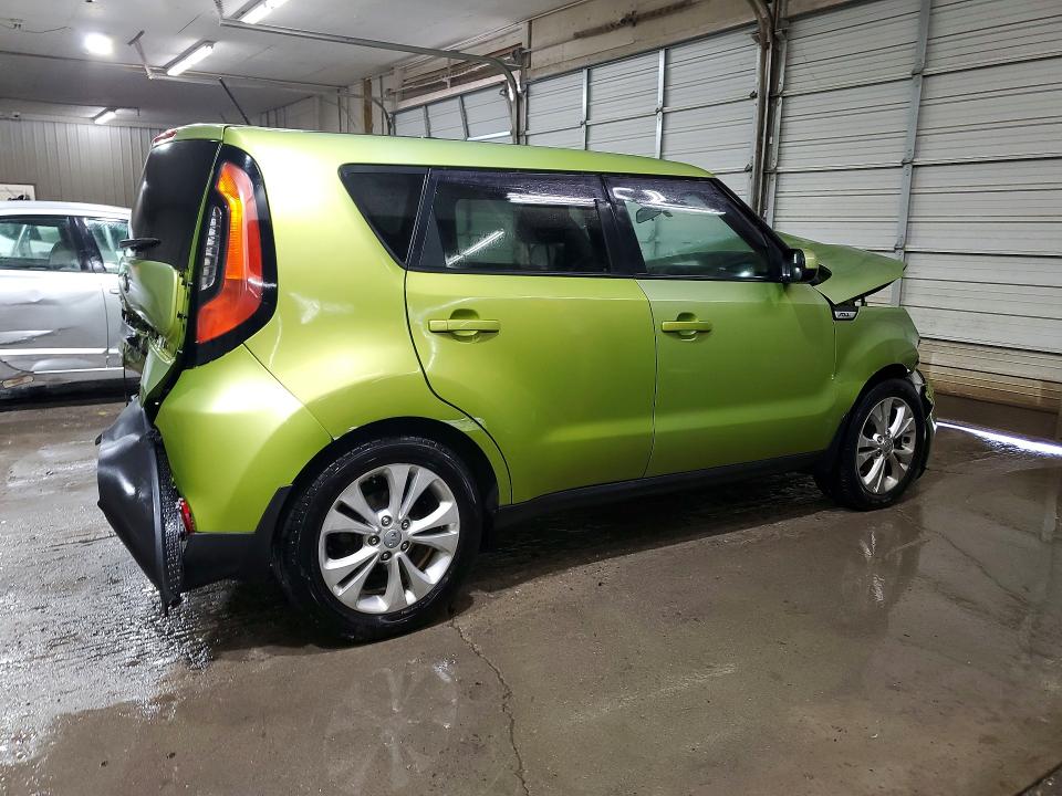 2016 Kia Soul VIN KNDJP3A58G7820890 COPART salvage auction — FRONT END, Tn - Salvage Certificate, sold $175 on 2026-07-21 (photo 3)