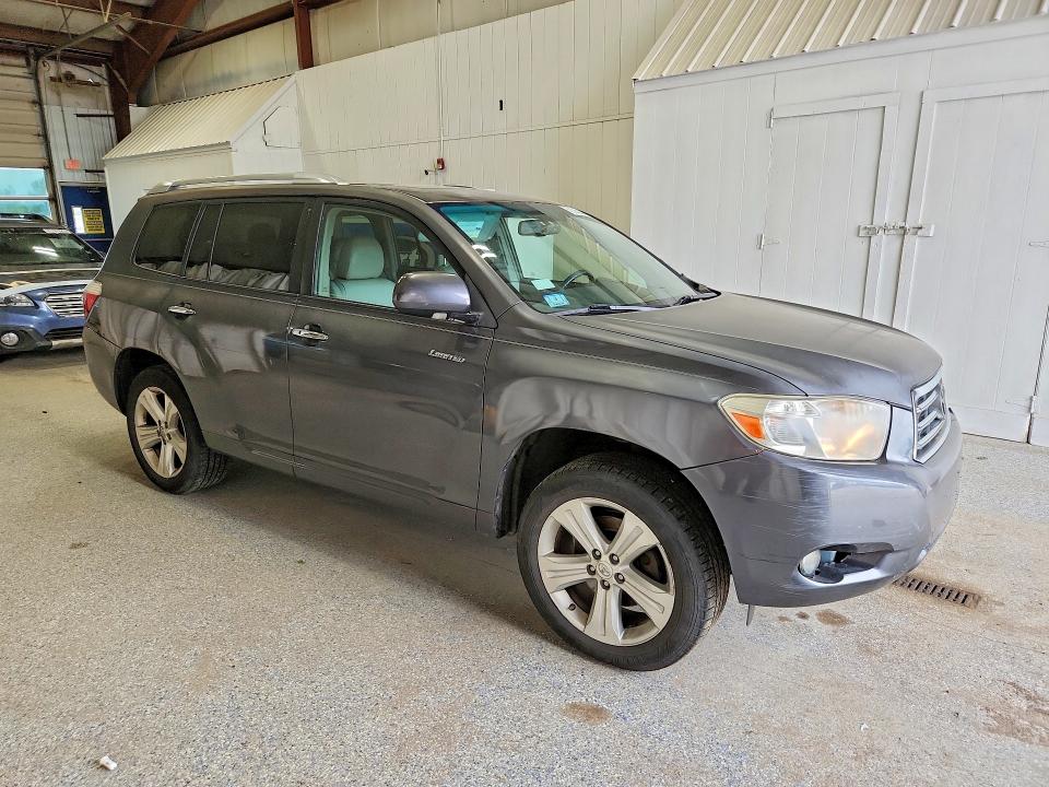 2008 Toyota Highlander VIN JTEES42AX82099435 COPART salvage auction — SIDE, WV - SALVAGE CERTIFICATE, sold $125 on 2026-07-27 (photo 4)