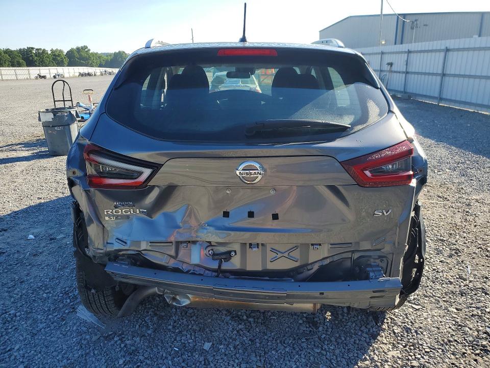 2021 Nissan Rogue VIN JN1BJ1BV8MW569205 COPART salvage auction — REAR END, Nc - Salvage Certificate Of Title, sold $3,500 on 2026-07-15 (photo 6)