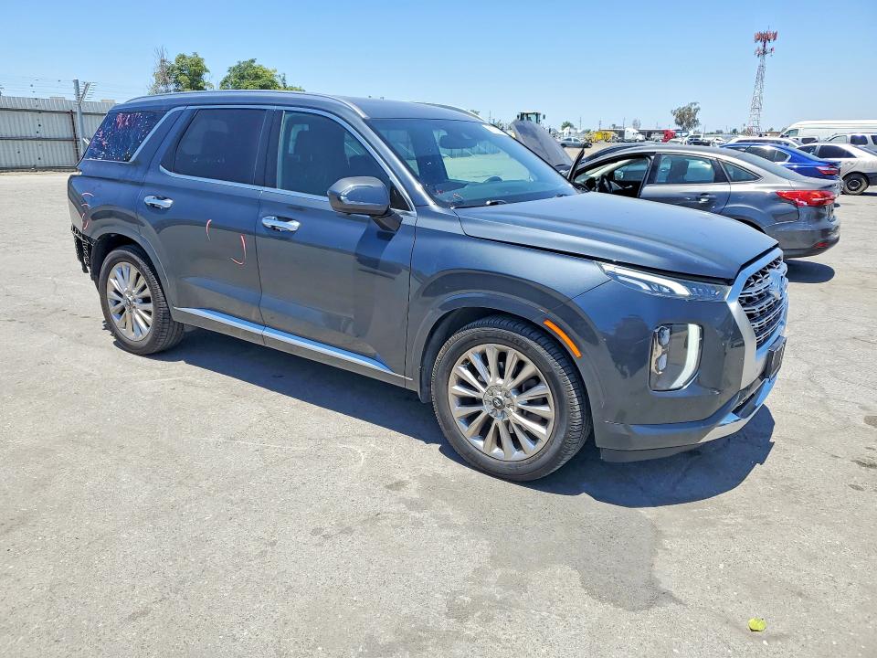 2020 Hyundai VIN KM8R54HE3LU074408 COPART salvage auction — REAR END, Ca - Salvage Certificate, sold $8,100 on 2026-07-22 (photo 4)