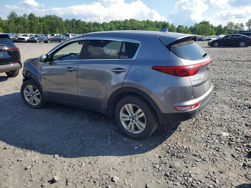 2018 Kia Sportage VIN KNDPMCACXJ7393429 COPART salvage auction — FRONT END, Pa - Certificate Of Salvage, sold $2,300 on 2026-07-15 (photo 2)