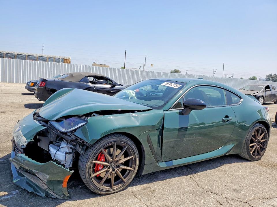 2025 Toyota Gr 86 VIN JF1ZNBM13S9751380 COPART salvage auction — FRONT END, Ca - Salvage Certificate, sold $425 on 2026-07-24 (photo 1)