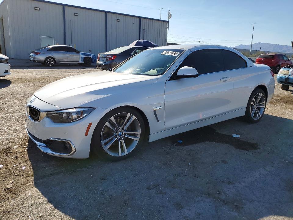 2018 BMW 4er VIN WBA4Z1C50JEE41443 COPART salvage auction — FRONT END, Nv - Salvage Title, sold $8,300 on 2026-07-30 (photo 1)
