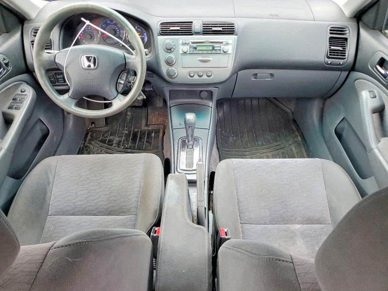 2005 Honda Civic VIN JHMES96645S025557 COPART salvage auction — MINOR DENT/SCRATCHES, WA - VEHICLE CERT OF OWNERSHIP-TITL, sold $325 on 2026-07-17 (photo 8)