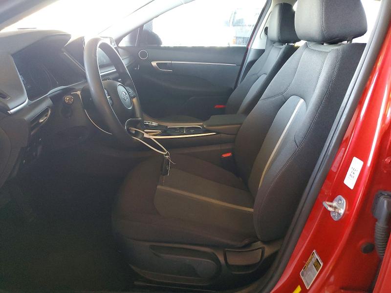 2021 Hyundai Sonata VIN 5NPEG4JA0MH079517 COPART salvage auction — FRONT END, Ca - Salvage Certificate, sold $3,100 on 2026-07-13 (photo 7)