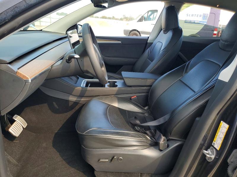 2024 Tesla Model y VIN 7SAYGDEF1RF079621 COPART salvage auction — REAR END, Ca - Salvage Certificate, sold $12,800 on 2026-07-21 (photo 7)