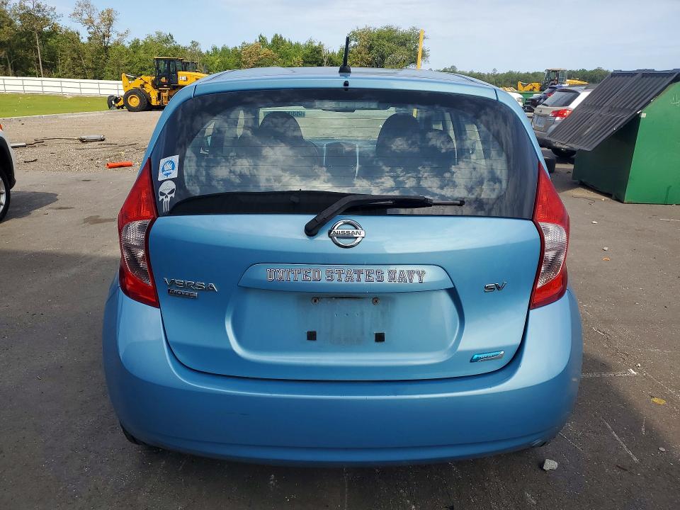2015 Nissan Versa VIN 3N1CE2CP9FL434418 COPART salvage auction — MINOR DENT/SCRATCHES, Fl - Certificate Of Title, sold $125 on 2026-07-09 (photo 6)