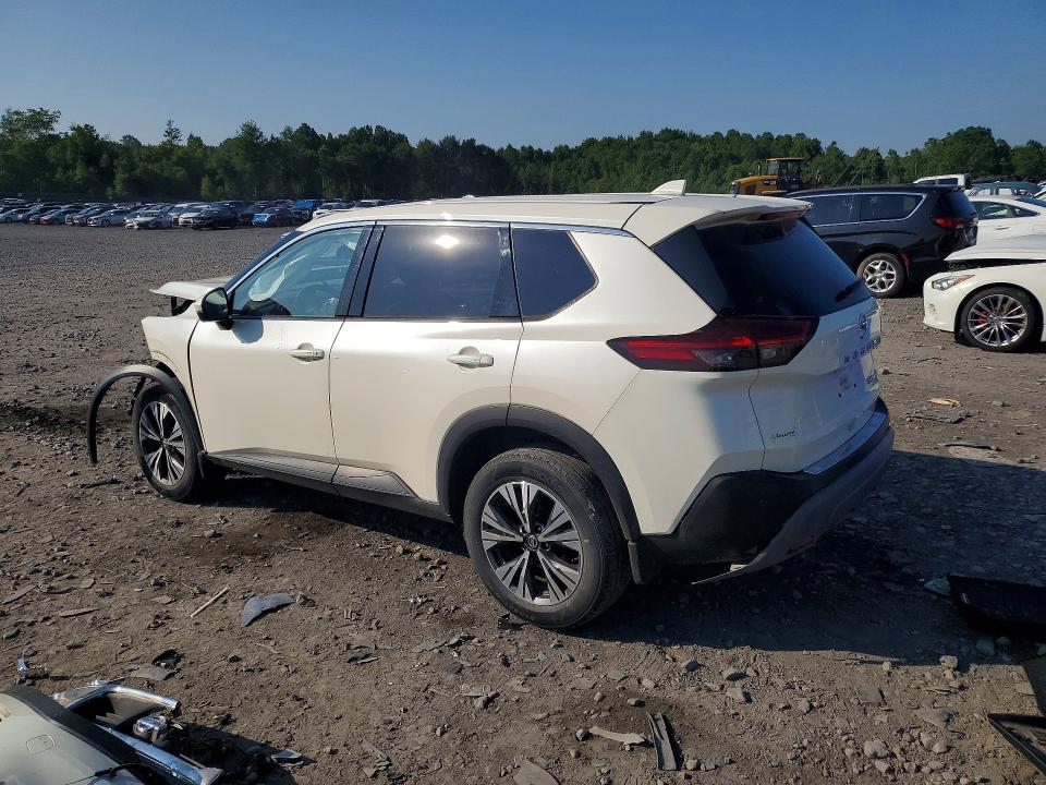 2021 Nissan Rogue VIN JN8AT3BB5MW209849 COPART salvage auction — FRONT END, Salvage Title, sold $2,250 on 2026-07-22 (photo 2)
