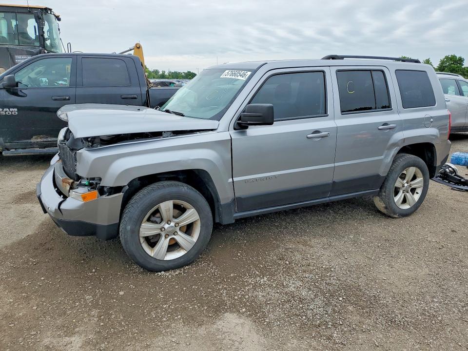 2014 Jeep Patriot VIN 1C4NJRAB6ED728252 — COPART salvage auction photo