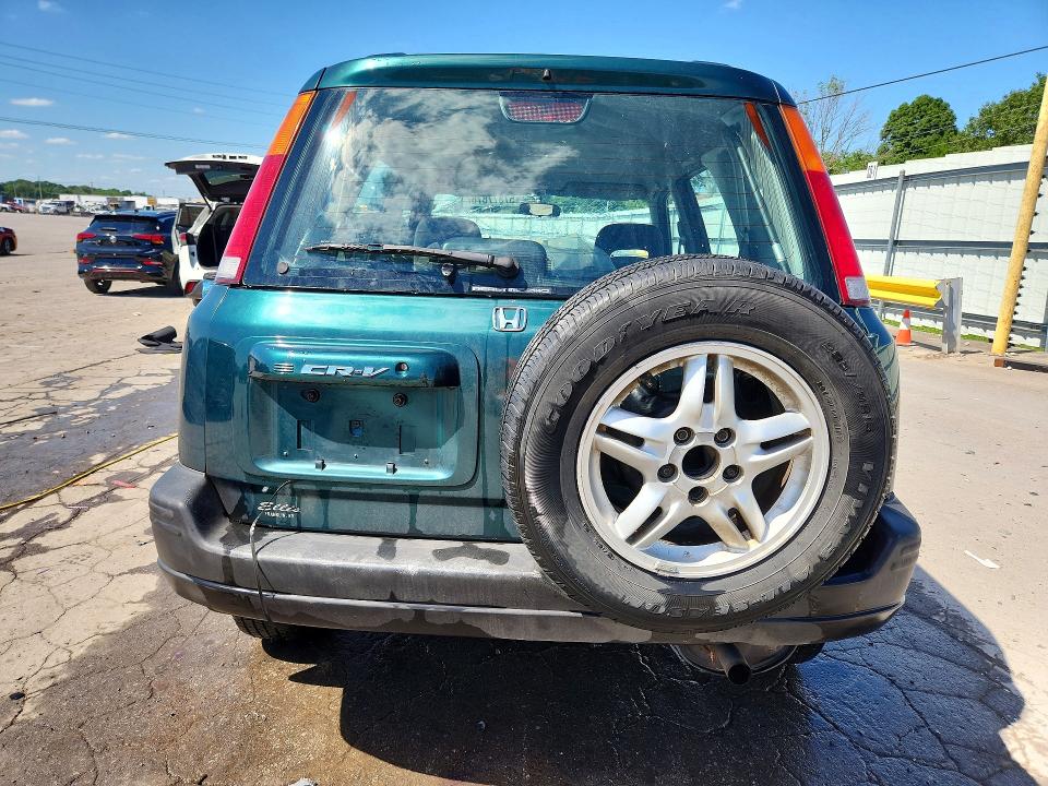 2000 Honda Cr-v VIN JHLRD1869YC000795 COPART salvage auction — FRONT END, Tn - Salvage Certificate, sold $400 on 2026-08-01 (photo 6)