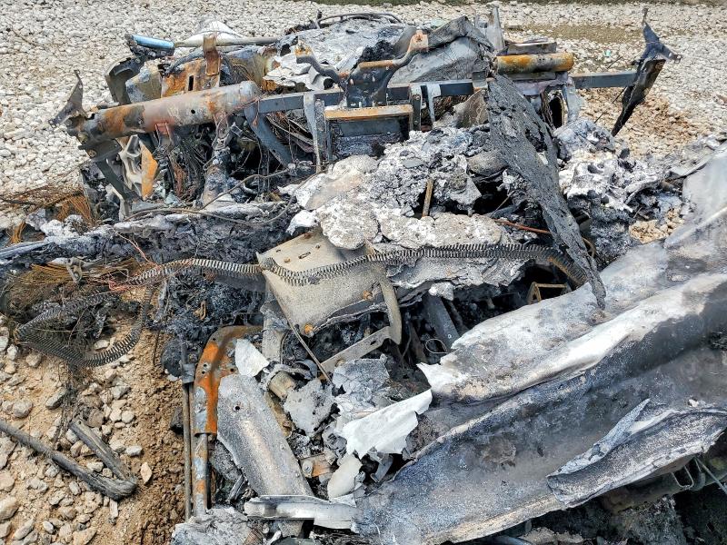 2020 Ford F-150 lightning VIN 1FTEW1E50LKD94025 COPART salvage auction — BURN, Ok - Certificate Of Title-Junked, sold $150 on 2026-07-02 (photo 8)