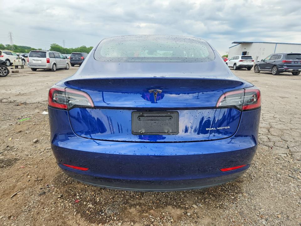 2020 Tesla Model 3 VIN 5YJ3E1EB7LF546878 COPART salvage auction — FRONT END, Il - Salvage Certificate, sold $7,300 on 2026-07-29 (photo 6)