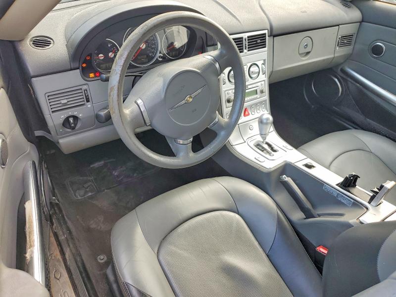 2005 Chrysler Crossfire VIN 1C3AN69L95X055944 COPART salvage auction — REAR END, Ct - Cert Of Title-Salvage, sold $525 on 2026-07-07 (photo 8)