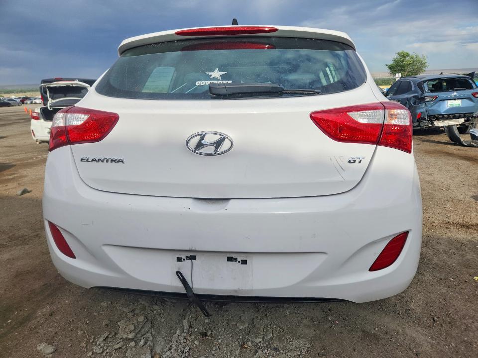 2013 Hyundai Elantra VIN KMHD35LE5DU037746 COPART salvage auction — VANDALISM, Nm - Cert Of Title-Salvage, sold $2,350 on 2026-07-13 (photo 6)