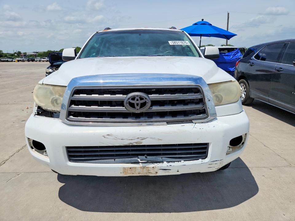 2009 Toyota Sequoia VIN 5TDZT64AX9S000649 COPART salvage auction — FRONT END, TX - CERTIFICATE OF TITLE (P), sold $3,400 on 2026-07-30 (photo 5)