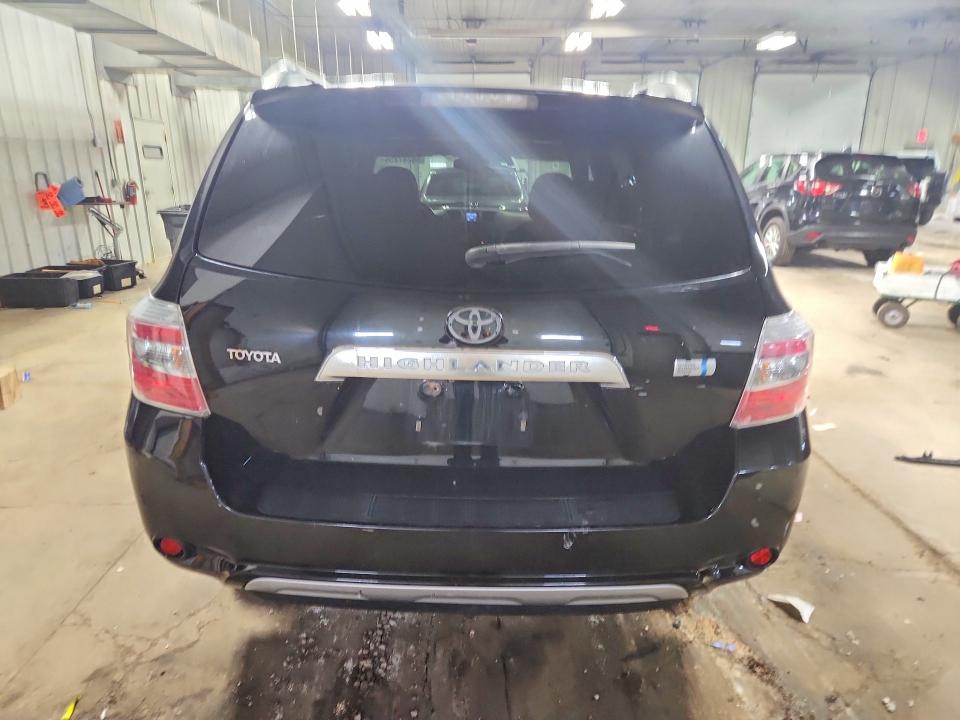 2008 Toyota Highlander hybrid VIN JTEEW41A682021448 COPART salvage auction — FRONT END, Wi - Junked Vehicle Bill Of Sale, sold $725 on 2026-07-27 (photo 6)