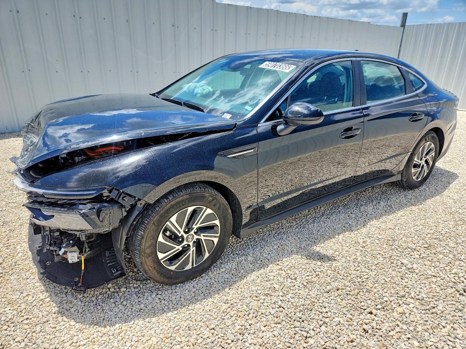 2026 Hyundai Sonata hybrid VIN KMHL24JJ6TA157922 COPART salvage auction — FRONT END, Fl - Cert Of Title Slvg Rebuildable, sold $7,000 on 2026-07-06 (photo 1)